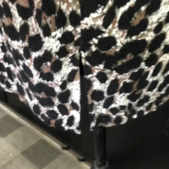 Mario Serrani Boat neck, soft cotton stretch,pullover, leopard print,long sleeve - Picture 5 of 9